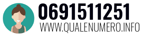 Numero di telefono 0691511251 0691511251