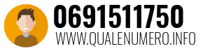 Numero di telefono 0691511750 0691511750