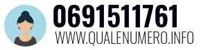 Numero di telefono 0691511761 0691511761