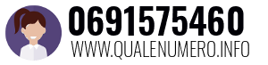 Numero di telefono 0691575460 0691575460