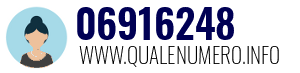 Numero di telefono 06916248 06916248