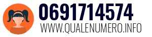 Numero di telefono 0691714574 0691714574