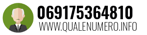 Numero di telefono 069175364810 069175364810