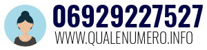 Numero di telefono 06929227527 06929227527
