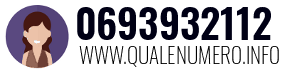 Numero di telefono 0693932112 0693932112