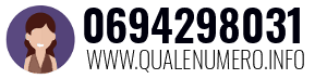 Numero di telefono 0694298031 0694298031