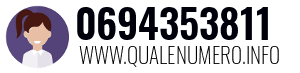 Numero di telefono 0694353811 0694353811