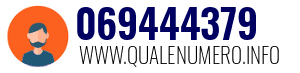 Numero di telefono 069444379 069444379