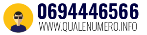 Numero di telefono 0694446566 0694446566