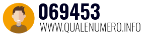 Numero di telefono 069453 069453