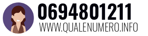 Numero di telefono 0694801211 0694801211