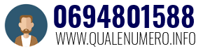 Numero di telefono 0694801588 0694801588