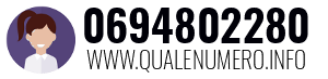 Numero di telefono 0694802280 0694802280