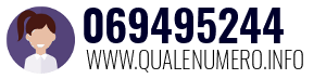 Numero di telefono 069495244 069495244