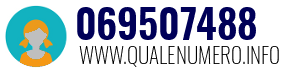 Numero di telefono 069507488 069507488