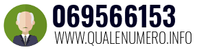 Numero di telefono 069566153 069566153