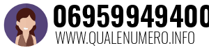 Numero di telefono 06959949400 06959949400