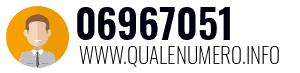 Numero di telefono 06967051 06967051