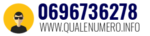 Numero di telefono 0696736278 0696736278