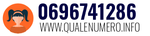 Numero di telefono 0696741286 0696741286