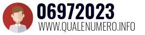 Numero di telefono 06972023 06972023