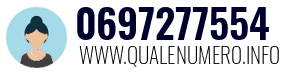 Numero di telefono 0697277554 0697277554