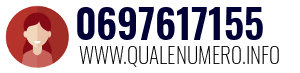 Numero di telefono 0697617155 0697617155