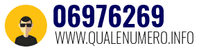 Numero di telefono 06976269 06976269