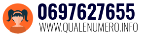 Numero di telefono 0697627655 0697627655