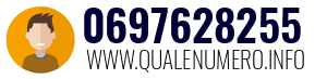 Numero di telefono 0697628255 0697628255