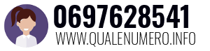 Numero di telefono 0697628541 0697628541