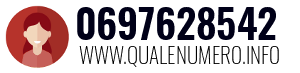 Numero di telefono 0697628542 0697628542