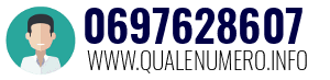 Numero di telefono 0697628607 0697628607