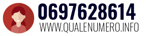Numero di telefono 0697628614 0697628614