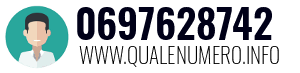 Numero di telefono 0697628742 0697628742