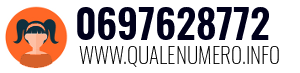 Numero di telefono 0697628772 0697628772