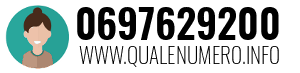 Numero di telefono 0697629200 0697629200