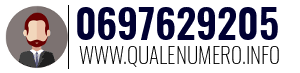Numero di telefono 0697629205 0697629205