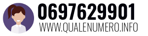 Numero di telefono 0697629901 0697629901
