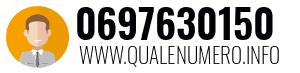 Numero di telefono 0697630150 0697630150