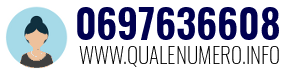 Numero di telefono 0697636608 0697636608