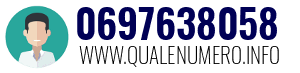 Numero di telefono 0697638058 0697638058