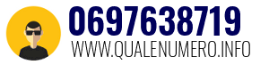 Numero di telefono 0697638719 0697638719