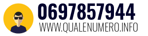 Numero di telefono 0697857944 0697857944