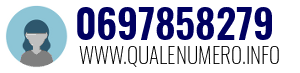 Numero di telefono 0697858279 0697858279