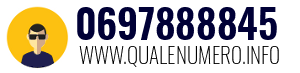 Numero di telefono 0697888845 0697888845