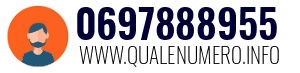 Numero di telefono 0697888955 0697888955