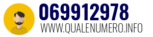 Numero di telefono 069912978 069912978