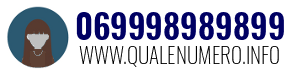 Numero di telefono 069998989899 069998989899