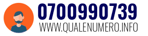 Numero di telefono 0700990739 0700990739